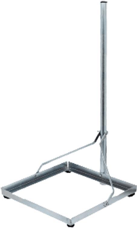 Megasat Balkonständer - Edelstahl - Stahl - 520 mm - 580 mm - 1020 mm - 7 kg (110060) von Megasat