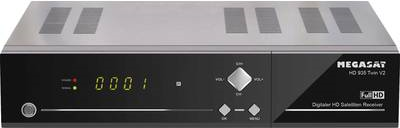 Megasat HD 935 Twin V2 - Satelliten-TV-Receiver/HDD-Rekorder (HDD erforderlich) (201130) von Megasat