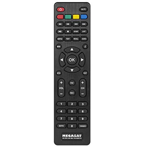Megasat HD370 Fernbedienung Megasat HD370 Fernbedienung von Megasat