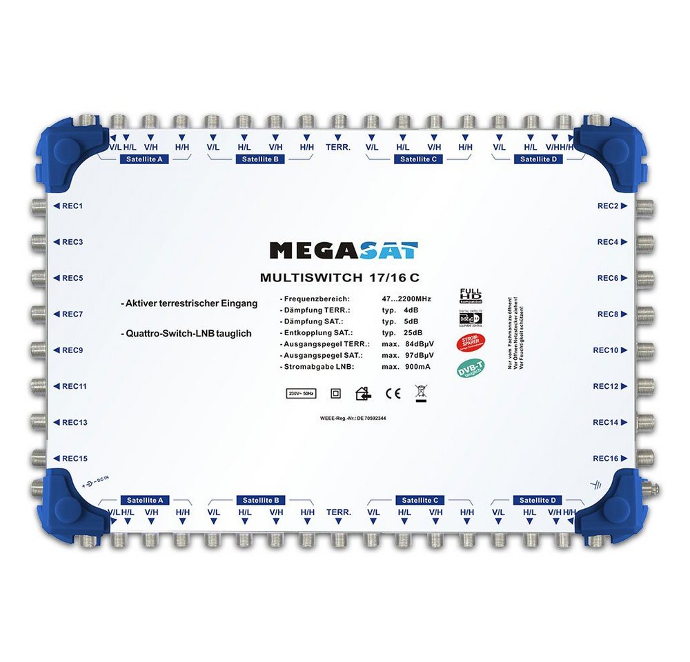 Megasat SAT-Multischalter von Megasat