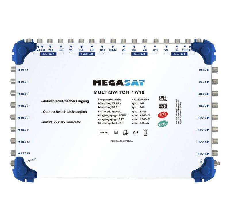 Megasat SAT-Multischalter von Megasat