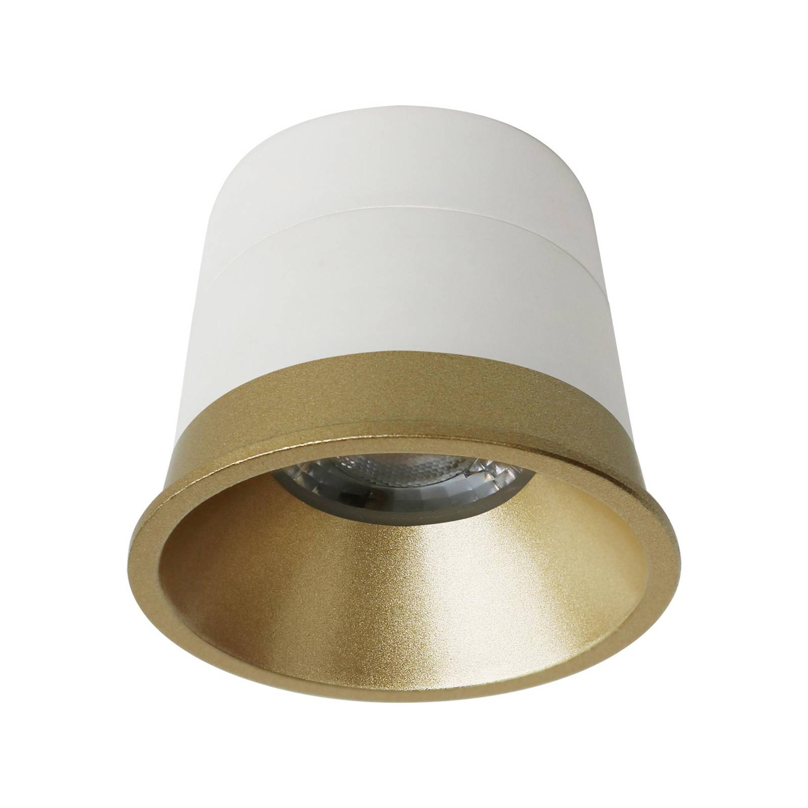 MEGATRON LED-Modul Koin Flex dim GU10 4,9W Aufsatzring gold von Megatron