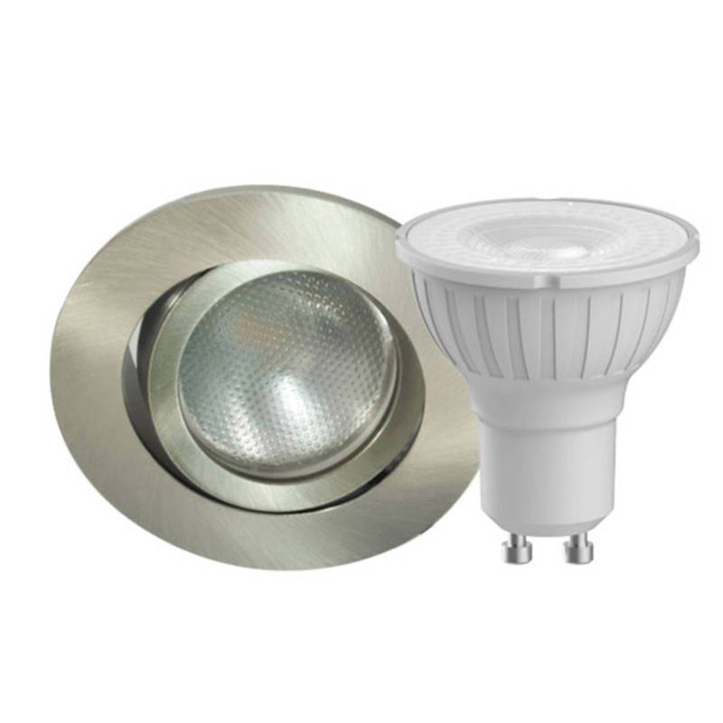 Megatron DecoclicSet LED-Einbauspot GU10 5W eisen von Megatron