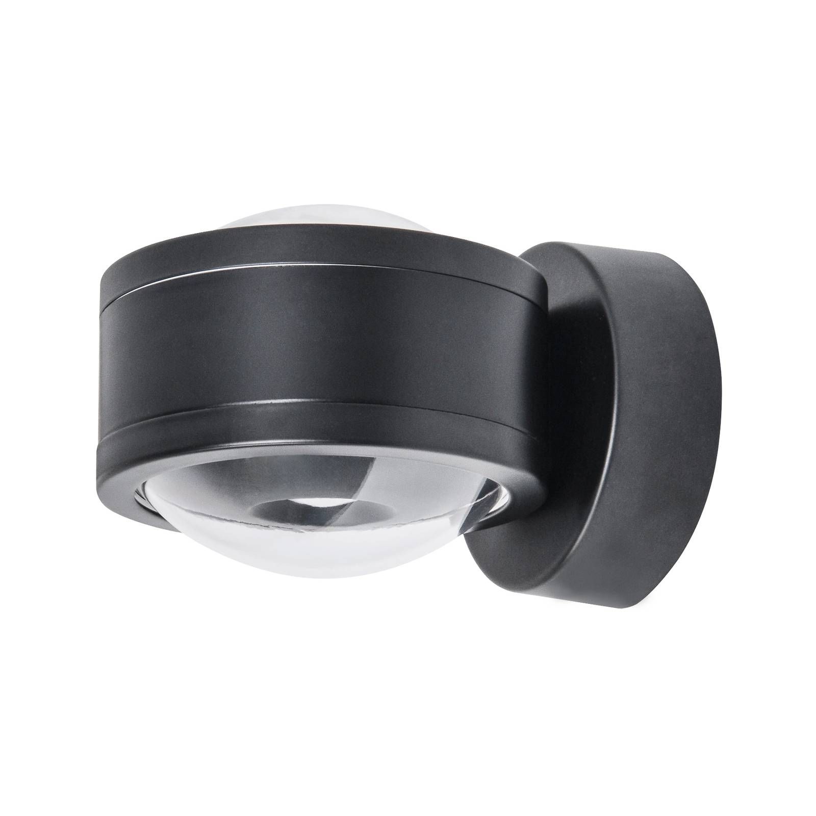Megatron Due Punto LED-Wandleuchte, mattschwarz Megatron Due Punto LED-Wandleuchte, mattschwarz von Megatron