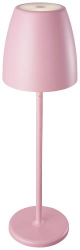 Megatron MT68054 TAVOLA Außentischleuchte 2W Warmweiß Pastell-Rosa von Megatron