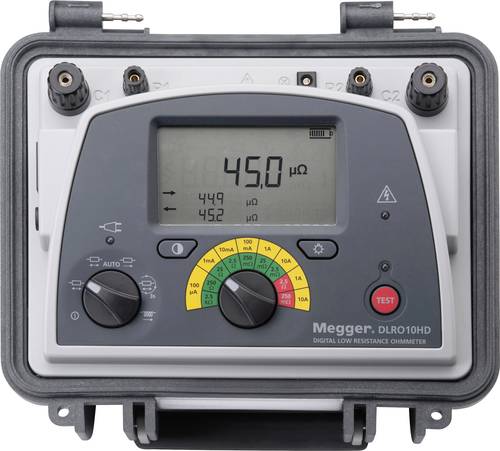 Megger DLRO10HD + DH4C Ohmmeter von Megger