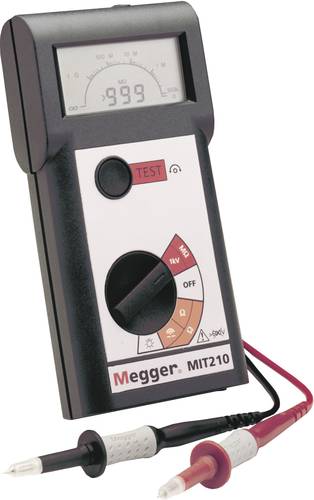 Megger MIT210-EN Isolationsmessgerät 1000V 1000 MΩ von Megger