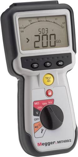 Megger MIT400/2 Isolationsmessgerät 250 V, 500 V, 1000V 200 GΩ von Megger