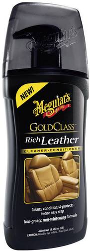 Meguiars G17914 Gold Class Rich Leather Cleaner Lederpflege 400ml von Meguiars