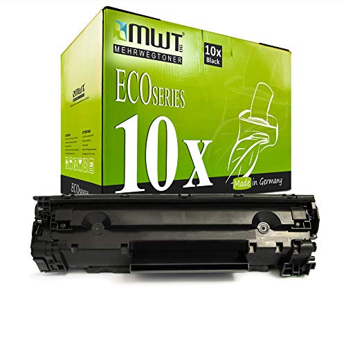 10x MWT kompatibel Toner für HP Laserjet Pro P 1566 1567 1568 1569 1601 1602 1603 1604 1605 1606 1607 1608 1609 DN DN n ersetzt CE278A von Mehrwegtoner