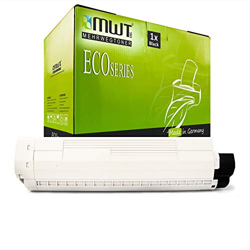 1x MWT Toner kompatibel für Oki C 810 830 CDTN DN N DTN ersetzt 44059108 Schwarz Black von Mehrwegtoner