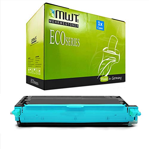 1x MWT XXL Toner kompatibel für Xerox Phaser 6180 D MFP DN N ersetzt 113R00723 Blau Cyan von Mehrwegtoner