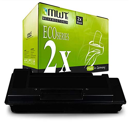 2X MWT Toner für Kyocera FS 1028 1128 1300 1350 Arztdrucker D MFP DN N DTN ersetzt 1T02HS0EU0 von Mehrwegtoner