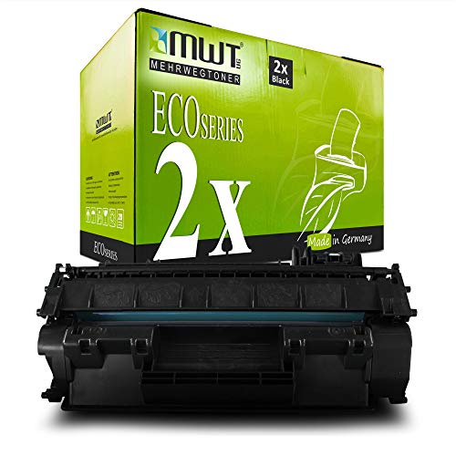 2X MWT Toner kompatibel für Canon LBP 27 300 3200 LDA n LDF ersetzt 8489A002 EP27 Black Schwarz von Mehrwegtoner