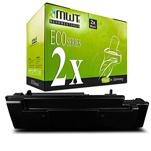 2X MWT Toner kompatibel für Kyocera FS 6950 DN DTN ersetzt 1T02F70EU0 TK-440 Schwarz Black von Mehrwegtoner