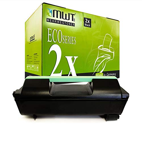 2X MWT Toner kompatibel für Samsung ML 5510 5515 6510 6515 ND N ersetzt MLT-D309L Schwarz Black von Mehrwegtoner