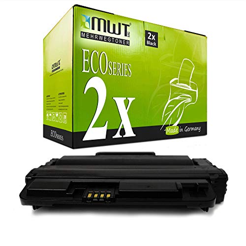2X MWT Toner kompatibel für Samsung SCX 2855 4824 4825 4828 FN ersetzt MLT-D2092L Schwarz MLT-2092L Black von Mehrwegtoner