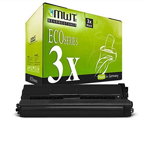 3X Kraft Office Supplies Toner kompatibel für Brother HL-L8360CDW MFC-L8900CDW MFC-L8690 ersetzt TN-421BK TN421BK Black von Mehrwegtoner