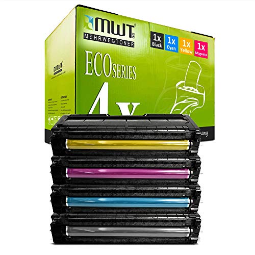 4X Kraft Office Supplies Toner kompatibel für Ricoh Aficio SP C 220 221 222 240 A sf s DN n ersetzt TYPESPC220E CT220 von Mehrwegtoner