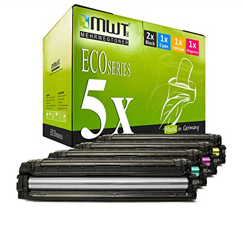 5X Kraft Office Supplies Toner kompatibel für Samsung CLX 6260 FW ND FR FD Premium Line ersetzt CLT-506L von Mehrwegtoner
