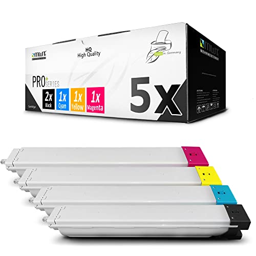 MWT Toner im Set 5X kompatibel für Samsung MultiXpress X7400 X7500 X7600 SL-X7500 SL-X7600 ersetzt K806S C806S M806S Y806S von Mehrwegtoner