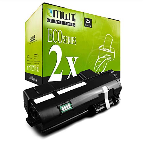 Mehrwegtoner 2X Toner kompatibel für Utax P-4020DN P-4020DW ersetzt 1T02RY0UT0 Schwarz mit ca. 7.200 Seiten von Mehrwegtoner