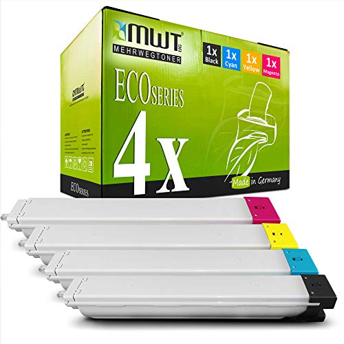 Mehrwegtoner 4X Toner im Set für Samsung MultiXpress 4 Renovation X4200 X4220RX X4250LX X4300LX ersetzt K808S C808S M808S Y808S von Mehrwegtoner