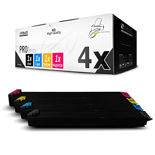 Mehrwegtoner MWT XXL Toner im Set 4X kompatibel für Sharp MX-2630 MX-3050 MX-3060 MX-3070 MX-3550 MX-3560 MX-3570 von Mehrwegtoner