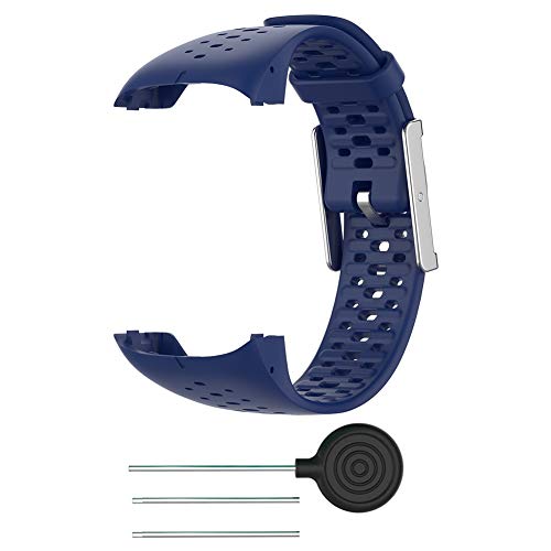 Ersatzarmband Kompatibel für Polar M400 / M430, weiches Silikon Armband mit Werkzeug, atmungsaktivem und bequemem Uhrenersatzband von MeiLiu