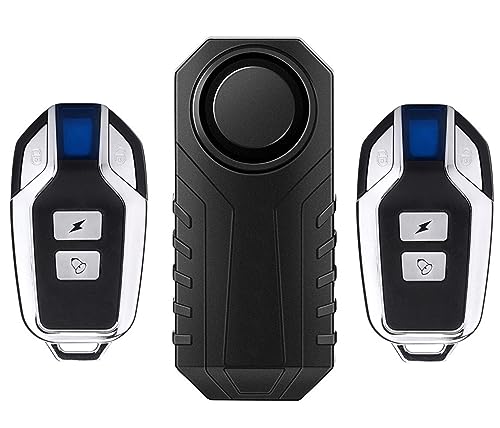 Meichoon Anti Diebstahl Einbruch Fahrrad Alarm Drahtloser Vibrations Bewegungssensor Wasserdicht mit 2 Fernbedienungen 113db Super laut für Fahrrad, Motorrad, Auto, Roller, Fahrzeuge Meichoon Anti Diebstahl Einbruch Fahrrad Alarm Drahtloser Vibrations Bewegungssensor Wasserdicht mit 2 Fernbedienungen 113db Super laut für Fahrrad, Motorrad, Auto, Roller, Fahrzeuge von Meichoon