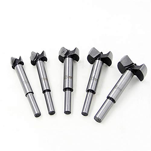 Meichoon Forstnerbohrer Set Holzbohrer 15-35 mm 5 Stück Hartmetall Forstnerbohrer HSS Flachflügel Bohrlochscharnier Hartmetall Holzbearbeitung Bohrer Senkbohrer mit Blisterpackung DC03Meichoon Meichoon Forstnerbohrer Set Holzbohrer 15-35 mm 5 Stück Hartmetall Forstnerbohrer HSS Flachflügel Bohrlochscharnier Hartmetall Holzbearbeitung Bohrer Senkbohrer mit Blisterpackung DC03Meichoon von Meichoon