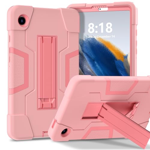 Meifei Schutzhülle für Galaxy Tab A9 8,7 2023, strapazierfähig, harter PC, weiches Silikon, SM-X110 SM-X115, stoßfest, hohe Schlagfestigkeit, Schutzhülle für Samsung A9 8,7 Zoll 2023, Roségold Meifei Schutzhülle für Galaxy Tab A9 8,7 2023, strapazierfähig, harter PC, weiches Silikon, SM-X110 SM-X115, stoßfest, hohe Schlagfestigkeit, Schutzhülle für Samsung A9 8,7 Zoll 2023, Roségold von Meifei