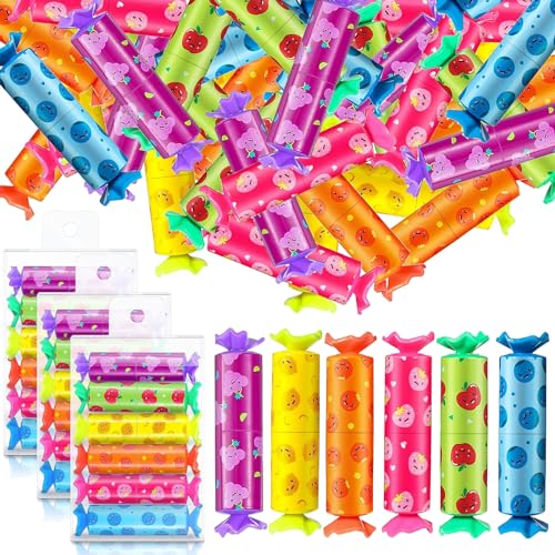 Mini Textmarker Klein,Mini Stifte Bonbon Textmarker Set,Bonbon Markers & Highlighters,Mini Bonbons Leuchtstifte,für Geburtstag Grußkarte,Schulsachen Mädchen,School Supplies Aesthetic(24 Stück) von Meifiyu