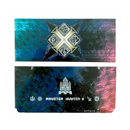 Limited for New3DS Extra Shell Replacement Cover Plates Monster Hunting, for New 3DS Small Handheld Console, Customized Outer Top Face & Bottom Back Faceplate Coverplate Coverplate 2 PCS Accessories Limited for New3DS Extra Shell Replacement Cover Plates Monster Hunting, for New 3DS Small Handheld Console, Customized Outer Top Face & Bottom Back Faceplate Coverplate Coverplate 2 PCS Accessories von Meigpai