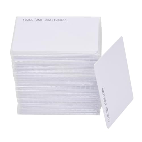RFID 125 kHz Proximity ID Card,TK4100 Nur lesen,kann nicht erneut bearbeitet werden.Unterstützung ID Smart Card Zutrittskontrollsystem,Schlüsselkarte,Mitgliedskarte,Personalkarte (100 PCS) von Meijeegu