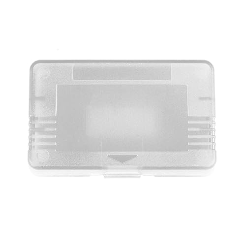 Meijunter 10 Stück Spiele Cartridge Hülle, Klarer Schutz Aufbewahrungsbox Kompatibel mit Nintendo Gameboy Advance GBA SP von Meijunter