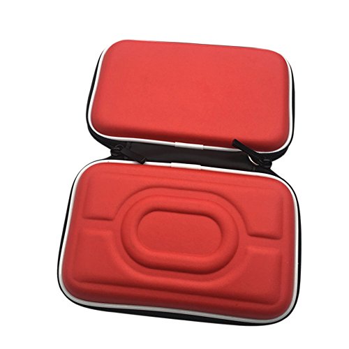 Meijunter Hart EVA Tragetasche Schutzhülle Tasche Hülle Etui für Nintendo Gameboy Advance GBA Gameboy Color GBC Konsole (Rot) von Meijunter
