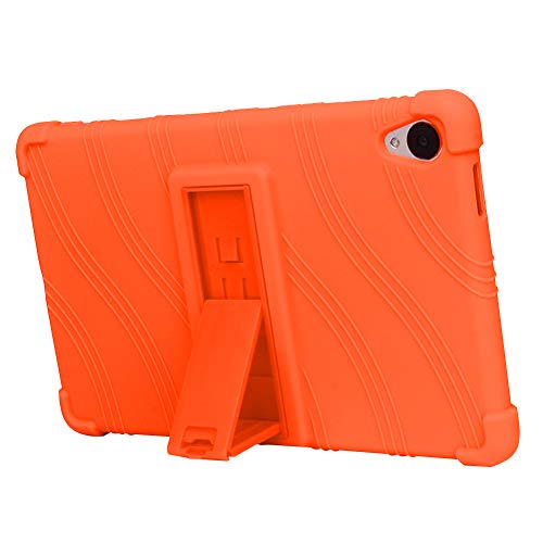 Meijunter Hülle für Huawei Mediapad M6 8.4 Zoll Tablet 2019, Stand Silikon Weich Skin Schlank Schale Schützend Abdeckung (Orange) von Meijunter