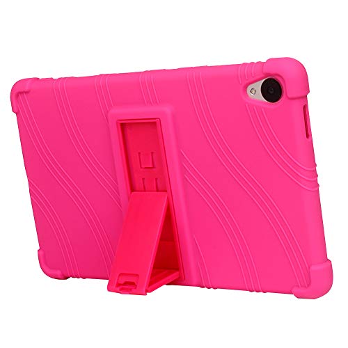 Meijunter Hülle für Huawei Mediapad M6 8.4 Zoll Tablet 2019, Stand Silikon Weich Skin Schlank Schale Schützend Abdeckung (Rosa) von Meijunter