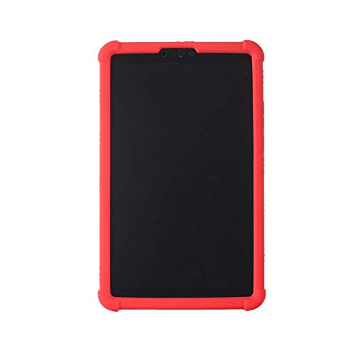 Meijunter Schutzhülle für Xiaomi Mi Pad 4 - Safe Durable Schützende Silikon Hülle für Xiaomi Mi Pad 4 8 inch 2018,Rot von Meijunter