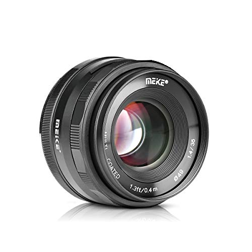 Meike 35mm F1.4 Weitwinkelobjektiv, manueller Fokus, Objektiv, funktioniert mit Fuji X-Mount spiegellosen Kameras X-T3 X-T30 X-Pro2 X-E3 X-T1 X-T2 X-T10 X-T20 X-100F X-T100 X-E1 X30 X70 X-M1 X-A1 etc Meike 35mm F1.4 Weitwinkelobjektiv, manueller Fokus, Objektiv, funktioniert mit Fuji X-Mount spiegellosen Kameras X-T3 X-T30 X-Pro2 X-E3 X-T1 X-T2 X-T10 X-T20 X-100F X-T100 X-E1 X30 X70 X-M1 X-A1 etc von Meike