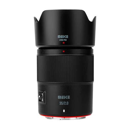 Meike 35mm F2.0 Autofokus Vollformat STM Schrittmotor-Objektiv Kompatibel mit Nikon Z-Mount-Kameras Z5 Z6 Z7 Z6II Z7II Z8 Z9 Z30 Z50 Zf von Meike
