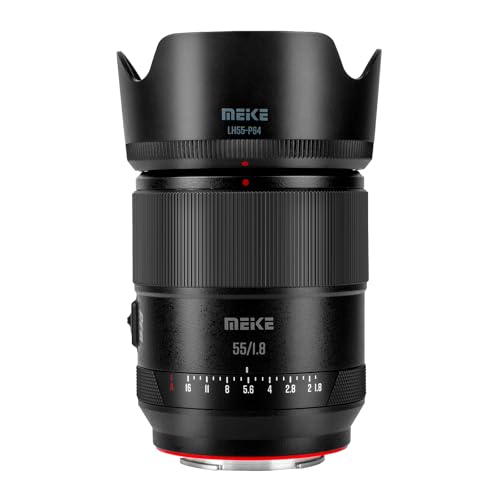 Meike 55 mm F1.8 Pro Vollformat-AF-STM-Objektiv, hochauflösende 8K-Autofokus-Festbrennweiten-Portraitobjektive für spiegellose Sony E-Mount FE-Mount-Kameras A9 A9II A7II A7RII A7 A7R3 A7R4 A7IV A7C Meike 55 mm F1.8 Pro Vollformat-AF-STM-Objektiv, hochauflösende 8K-Autofokus-Festbrennweiten-Portraitobjektive für spiegellose Sony E-Mount FE-Mount-Kameras A9 A9II A7II A7RII A7 A7R3 A7R4 A7IV A7C von Meike