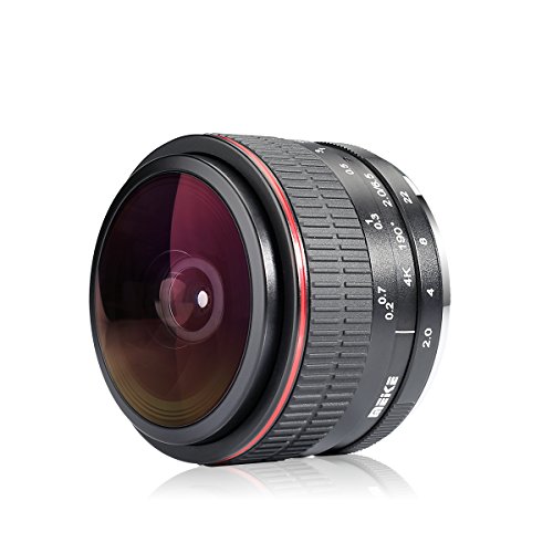 Meike 6.5mm f2.0 Ultra Wide Circular Fisheye Objektiv passend für Fujifilm X Mount Mirrorless APS-C Kamera X-T2 X-T100 X-Pro2 X-E3 X-T1 X-T2 X-T5 X-T10 X-T20 X-E2 X-E2s X-E1 X30 X70 XPro1,etc Meike 6.5mm f2.0 Ultra Wide Circular Fisheye Objektiv passend für Fujifilm X Mount Mirrorless APS-C Kamera X-T2 X-T100 X-Pro2 X-E3 X-T1 X-T2 X-T5 X-T10 X-T20 X-E2 X-E2s X-E1 X30 X70 XPro1,etc von Meike