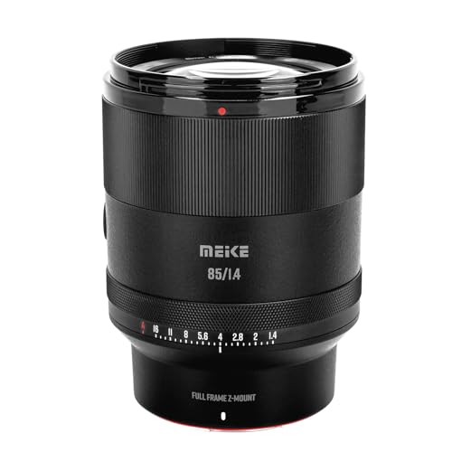 Meike 85 mm F1.4 Autofokus Vollformat STM Schrittmotor Porträt Objektiv kompatibel mit Nikon Z Mount Kameras Z5 Z6 Z7 Z6II Zf von Meike