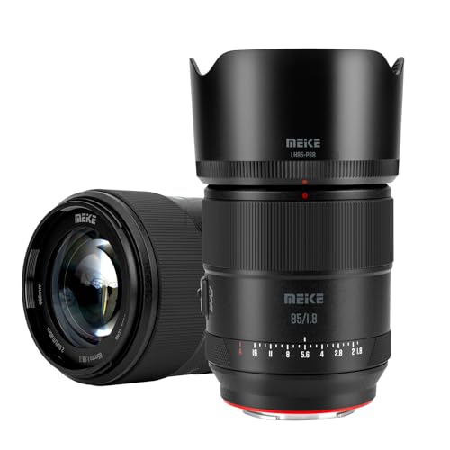 Meike 85mm f1.8 II Large Aperture Full Frame STM Autofocus Medium Telephoto Lens Fixed Prime Portrait Lenses for Sony E Mount Mirrorless Cameras A9 A7II A7RII A7 A7R3 A7R4 A7IV A7C A7SIII Meike 85mm f1.8 II Large Aperture Full Frame STM Autofocus Medium Telephoto Lens Fixed Prime Portrait Lenses for Sony E Mount Mirrorless Cameras A9 A7II A7RII A7 A7R3 A7R4 A7IV A7C A7SIII von Meike