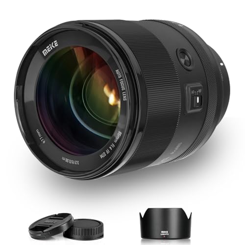 Meike 85mm F1.4 Vollformat Autofokus STM Porträtobjektiv mit großer Blende für Nikon Z-Mount Kameras Z5 Z50 Z6 Z6II Z7 Z7II ZFC Z30 Z8 Z9 Meike 85mm F1.4 Vollformat Autofokus STM Porträtobjektiv mit großer Blende für Nikon Z-Mount Kameras Z5 Z50 Z6 Z6II Z7 Z7II ZFC Z30 Z8 Z9 von Meike