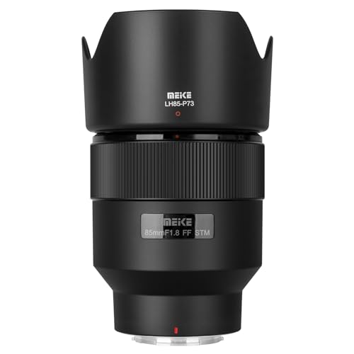 Meike 85mm F1.8 Auto Focus Medium Tele STM Schrittmotor Vollformat Portraitobjektiv Kompatibel mit Fujifilm X Mount Kameras X-T1 X-T2 X-T3 X-T4 X-T5 X-T10 X-T20 X-T100 von Meike