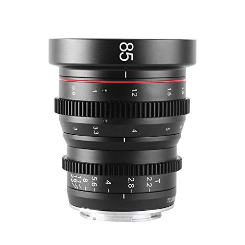 Meike 85mm T2.2 Mini Fixed Prime Manueller Fokus Weitwinkel-Kinoobjektiv für M43 Micro Four Thirds MFT-Mount-Kameras BMPCC 4K Z CAM E1 E2 Meike 85mm T2.2 Mini Fixed Prime Manueller Fokus Weitwinkel-Kinoobjektiv für M43 Micro Four Thirds MFT-Mount-Kameras BMPCC 4K Z CAM E1 E2 von Meike