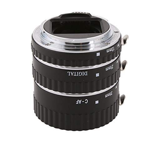 Meike C-AF1-A Metall-Autofokus-Makro-Verlängerungsrohrsatz kompatibel mit Canon DSLR-Kamera 13MM 21MM 31MM 1D 6D 7D 50D 70D 550D 700D 5D Mark II 5D Mark III usw Meike C-AF1-A Metall-Autofokus-Makro-Verlängerungsrohrsatz kompatibel mit Canon DSLR-Kamera 13MM 21MM 31MM 1D 6D 7D 50D 70D 550D 700D 5D Mark II 5D Mark III usw von Meike